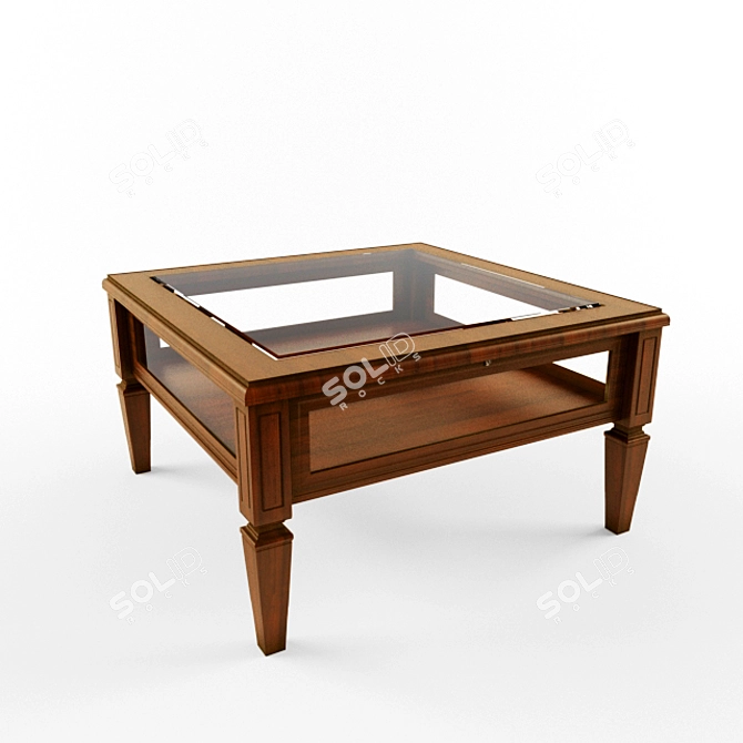 Modern Bucalossi Coffee Table 3D model image 1