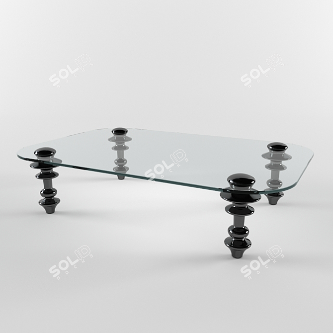 Modern Coffee Table 3D model image 1