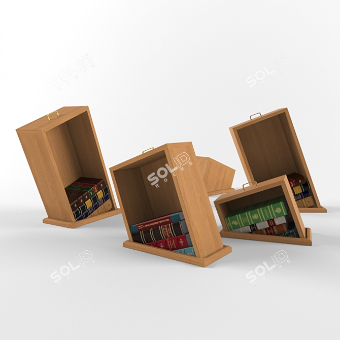 Uniquely Surreal Shelves by Raw Edges 3D model image 1
