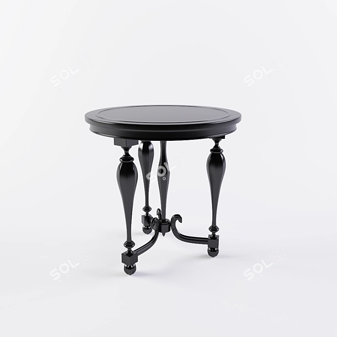 Chelini Italian Coffee Table 3D model image 1