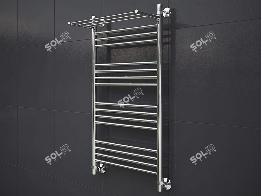 Luxury Heated Towel Rail 3D model image 1