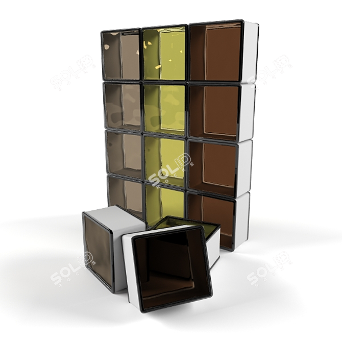 Illumina Glass Blocks 3D model image 1