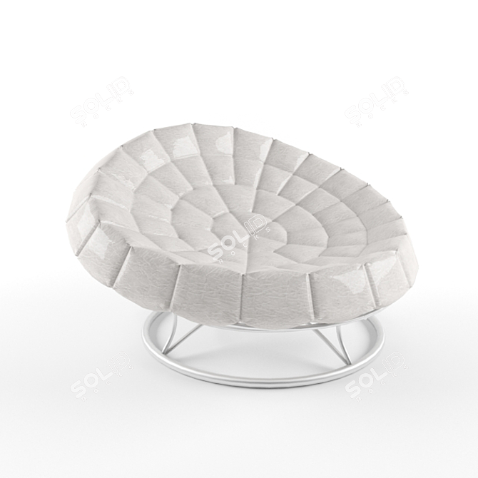 Circular Lounge Sofa 3D model image 1