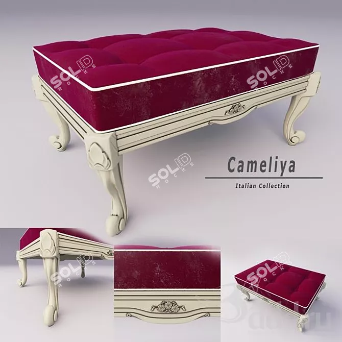 Italian Elegance: Camelia Collection 3D model image 1