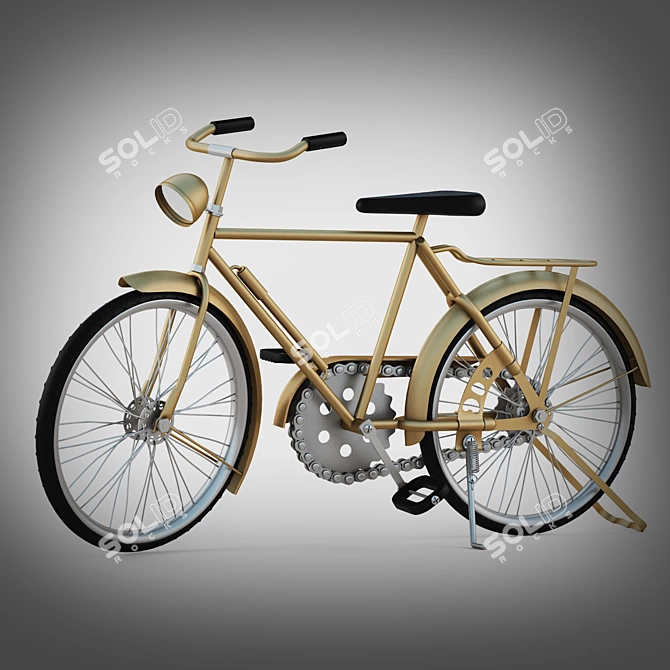 Title: Turkish Toy Bike: Compact Fun! 3D model image 1