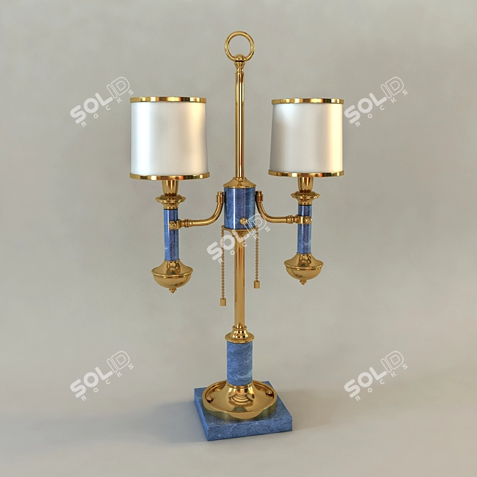 Albizzi Art L/2 Desktop Lamp 3D model image 1