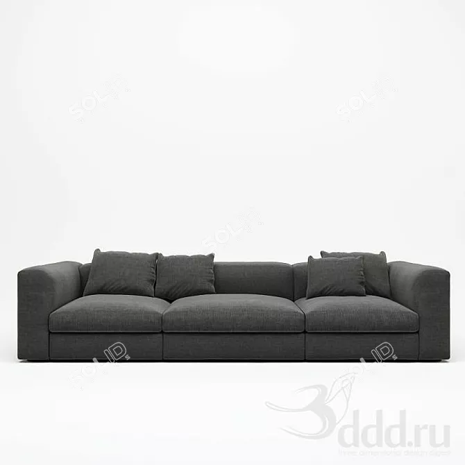 Modern CAMERICH Sofa: 3dsmax + VRay 3D model image 1