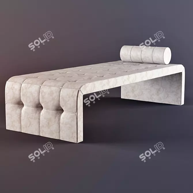 Versatile Bench for Dressing Room or Corridor 3D model image 1