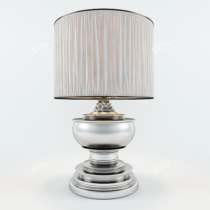 Modern LED Desk Lamp 3D model image 1