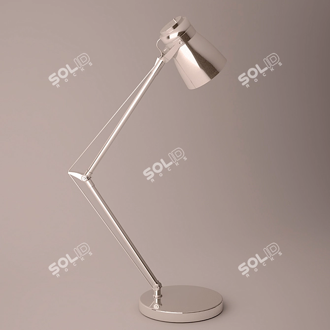 Benjamin Massive Lamp | Stylish Illumination Solution 3D model image 1