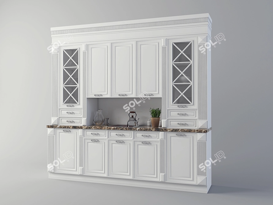 Italian Elegance for Your Home 3D model image 1