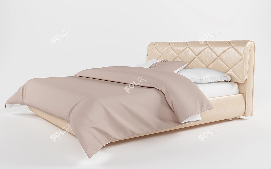 Elegant Tatami 1100: Japanese-inspired Comfort 3D model image 1