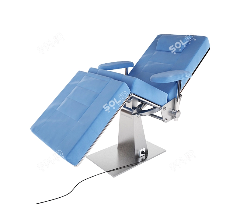 Ultimate R&R Massage Lounger 3D model image 1