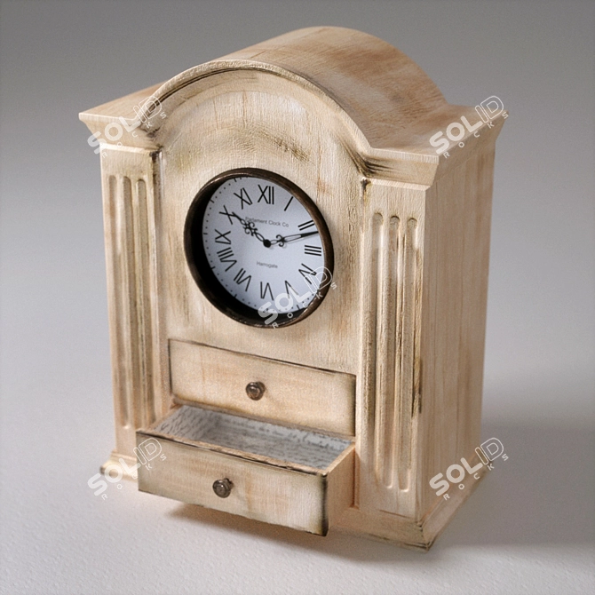 Classic Timepieces 3D model image 1