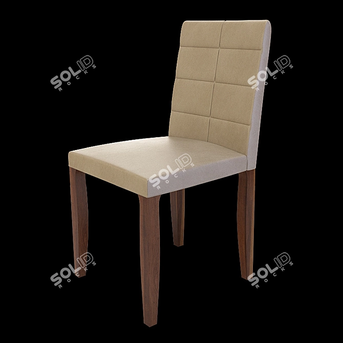 Sleek Giorgetti Idra Chair 3D model image 2
