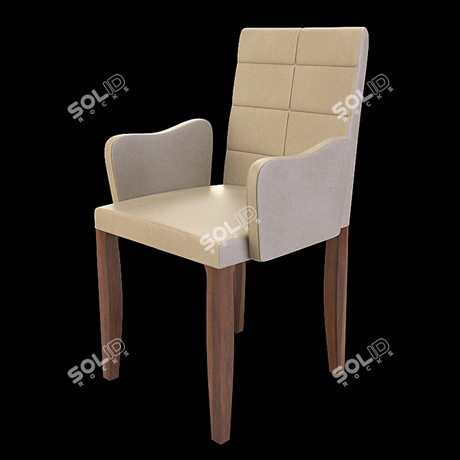 Sleek Giorgetti Idra Chair 3D model image 3