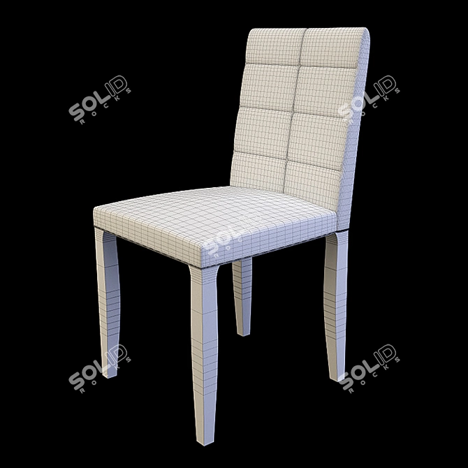 Sleek Giorgetti Idra Chair 3D model image 4