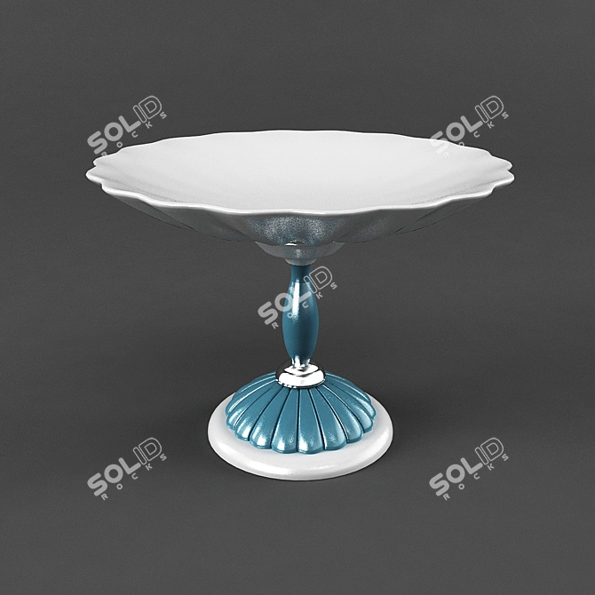 Elegant Ceramic Vase 3D model image 1