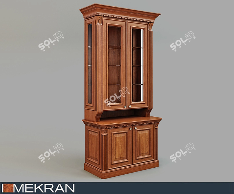 Modern MAX-13 Sideboard 3D model image 1