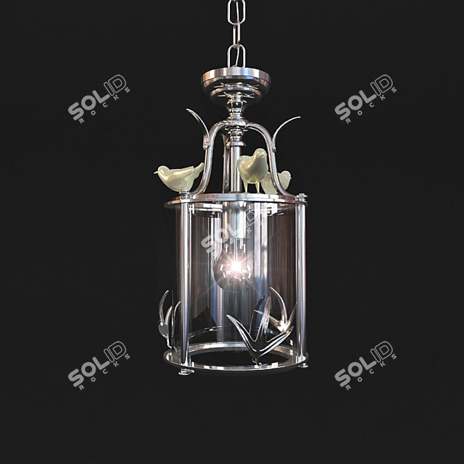 Lucie Monique: Sleek and Stylish Flashlight 3D model image 1