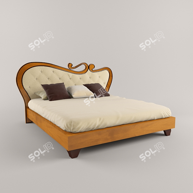 BBELLE PASSION DESIRE Bed 3D model image 1