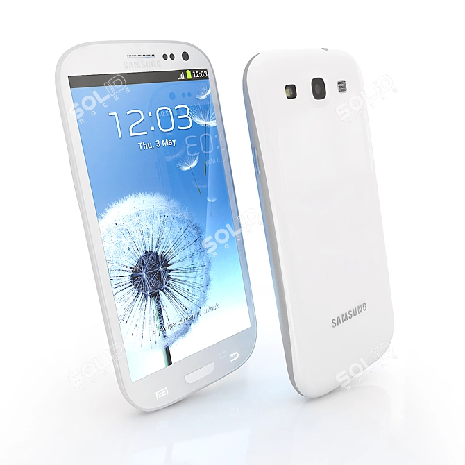 Ultimate Samsung GALAXY S III 3D model image 1