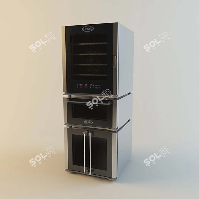 UNOX Convection Oven 3D model image 1