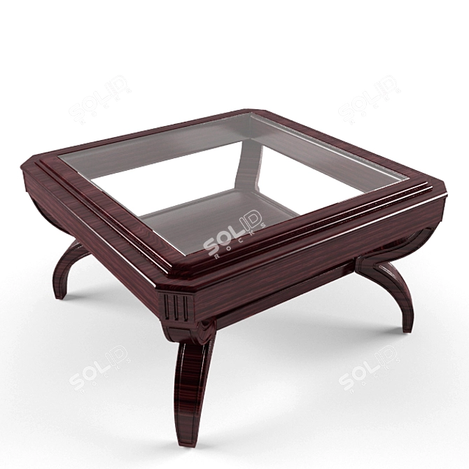 Redwood Coffee Table 3D model image 1