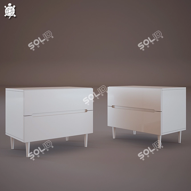Sleek and Stylish IKEA Sveio 3D model image 1