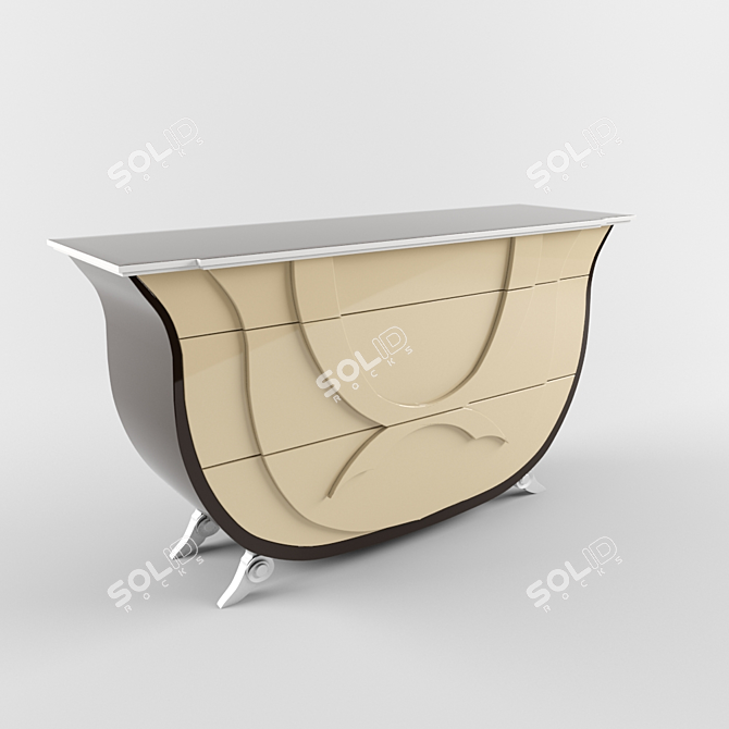 Elegant Opera Chest - PREGNO 3D model image 1