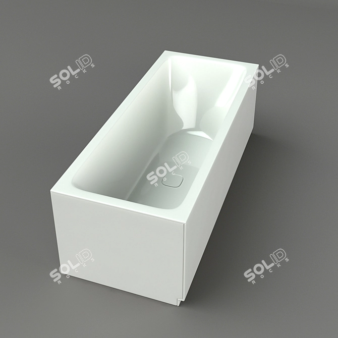 Luxury Kaldewei Bath: German Quality 3D model image 1