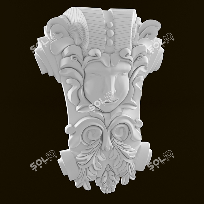 Elegant Gaudi Decor for Your Home 3D model image 1