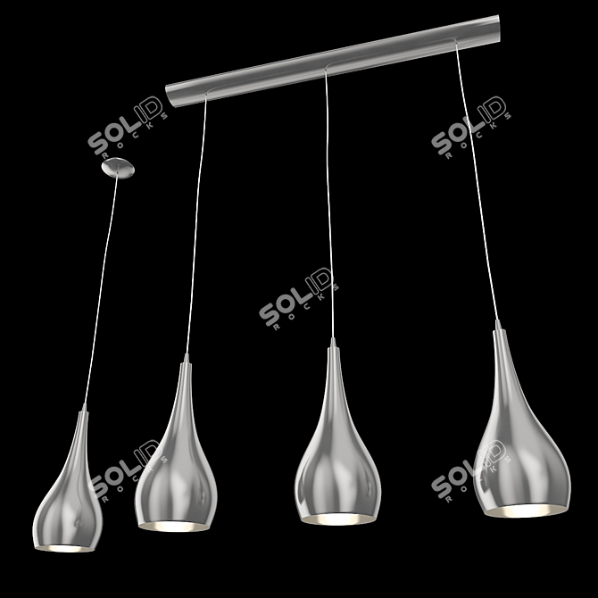 Eglo REALE Pendant Lights 3D model image 1