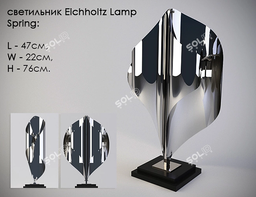 Eichholtz Spring Desk Lamp 3D model image 1