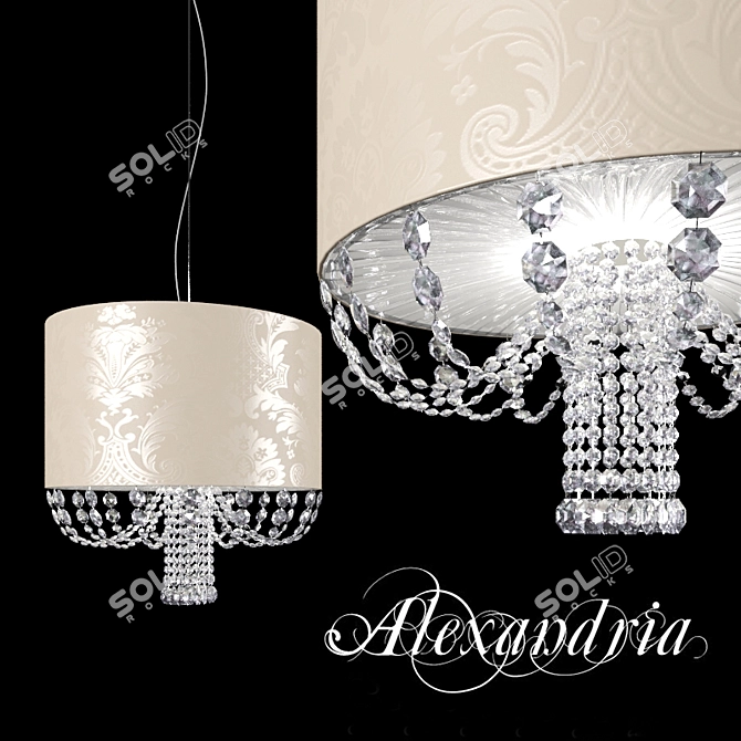 Exquisite Elegance: ALEXANDRIA S 3D model image 1