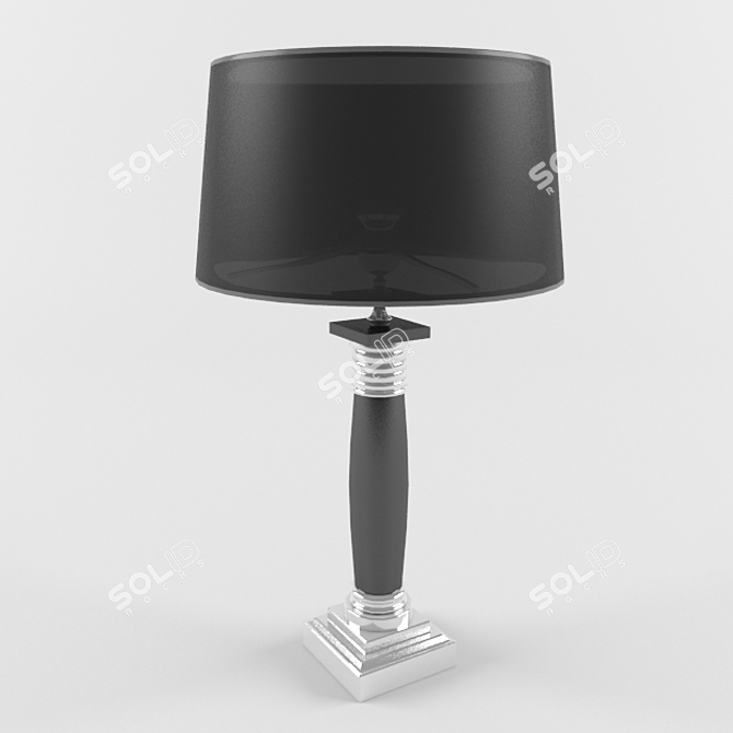 Elegant Eichholtz Lamp Table 3D model image 1