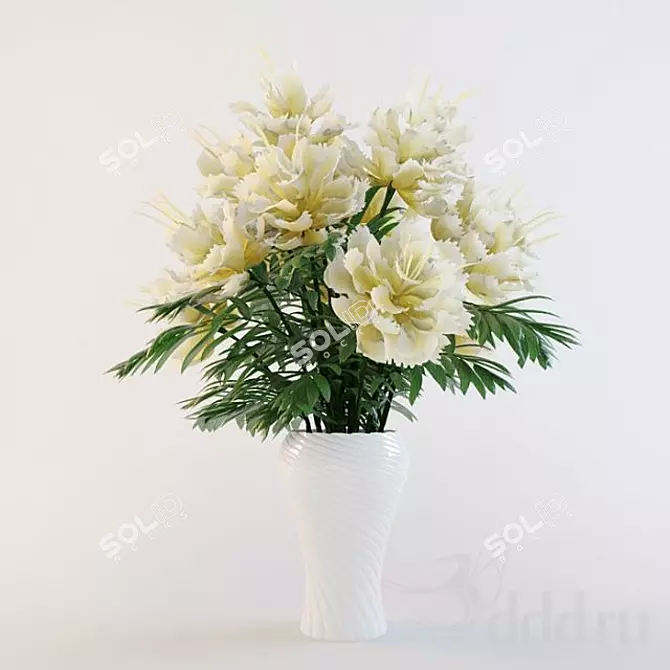 Sunshine in a Vase 3D model image 1