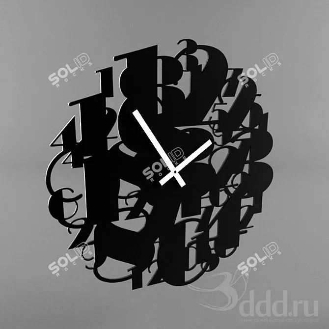  Explosive Time: Bomba Clock 3D model image 1