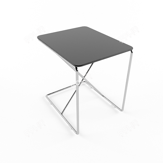 Minimalist B&B Italia JJ Table 3D model image 1