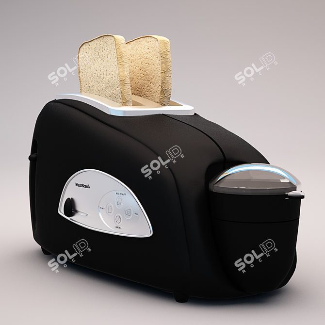 Multifunction Toaster 3D model image 1