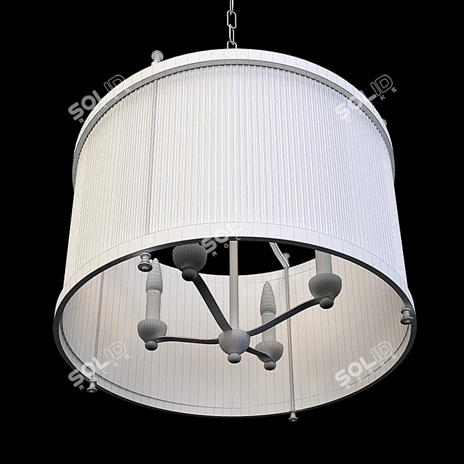 Elegant Chandelier by LeHome 3D model image 3