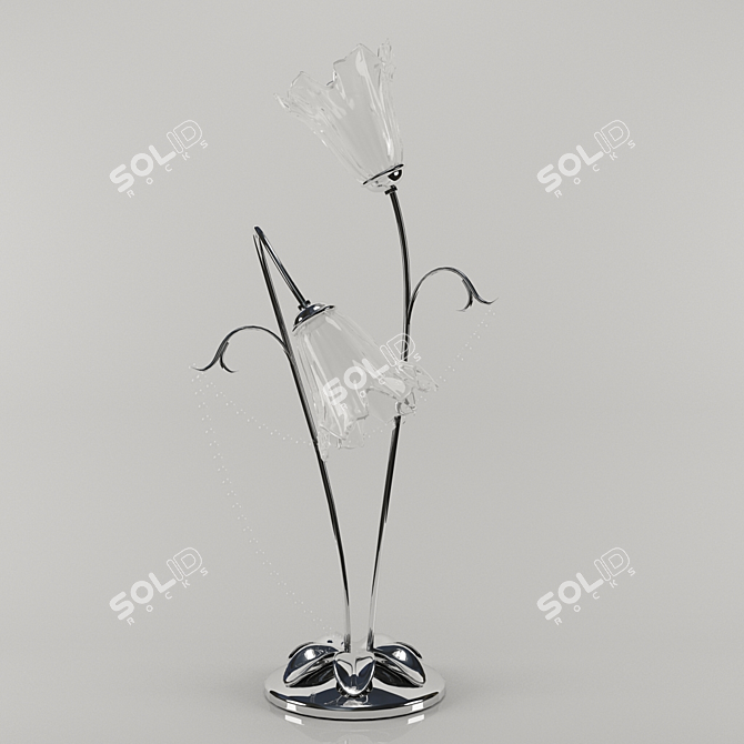 Minimalist Table Lamp 3D model image 1