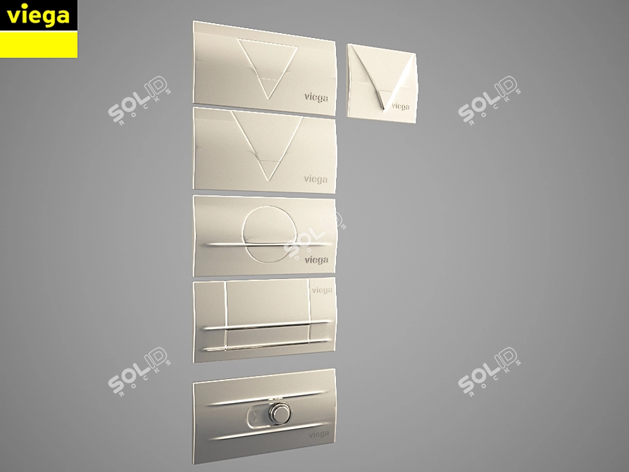Visign for Life Button 3D model image 1