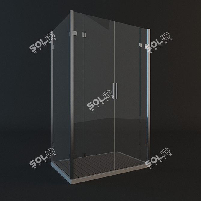 Luxury Shower Enclosure: Dushevaya Cabina 3D model image 1