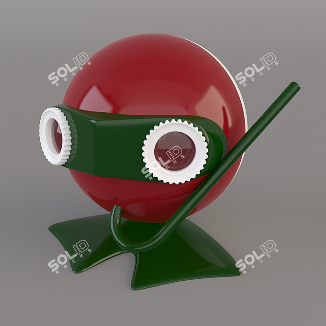 Vintage Soviet Era Decor 3D model image 1