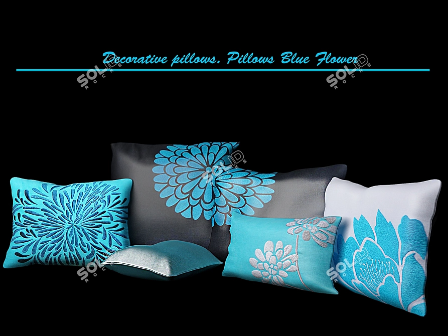 Dual-Purpose Pillows 3D model image 1