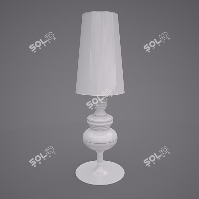 Josephine Mini Garden Stake 3D model image 1