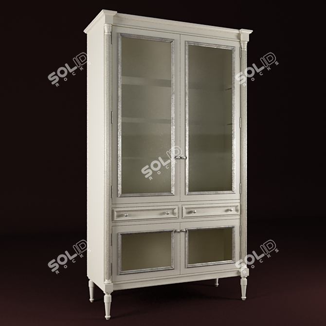 Syrna Display Case 3D model image 1