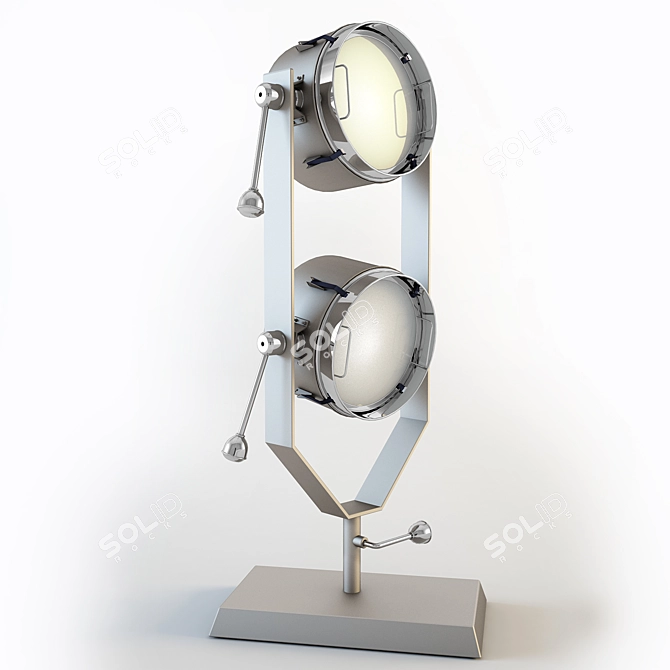 Mis en Demeure Spotlight: Timeless Elegance 3D model image 1