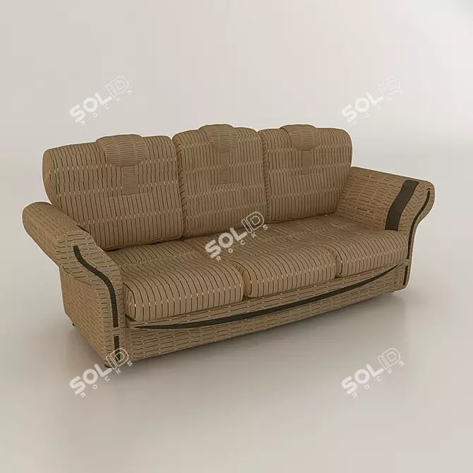 Modern Style Sofa 3D model image 1